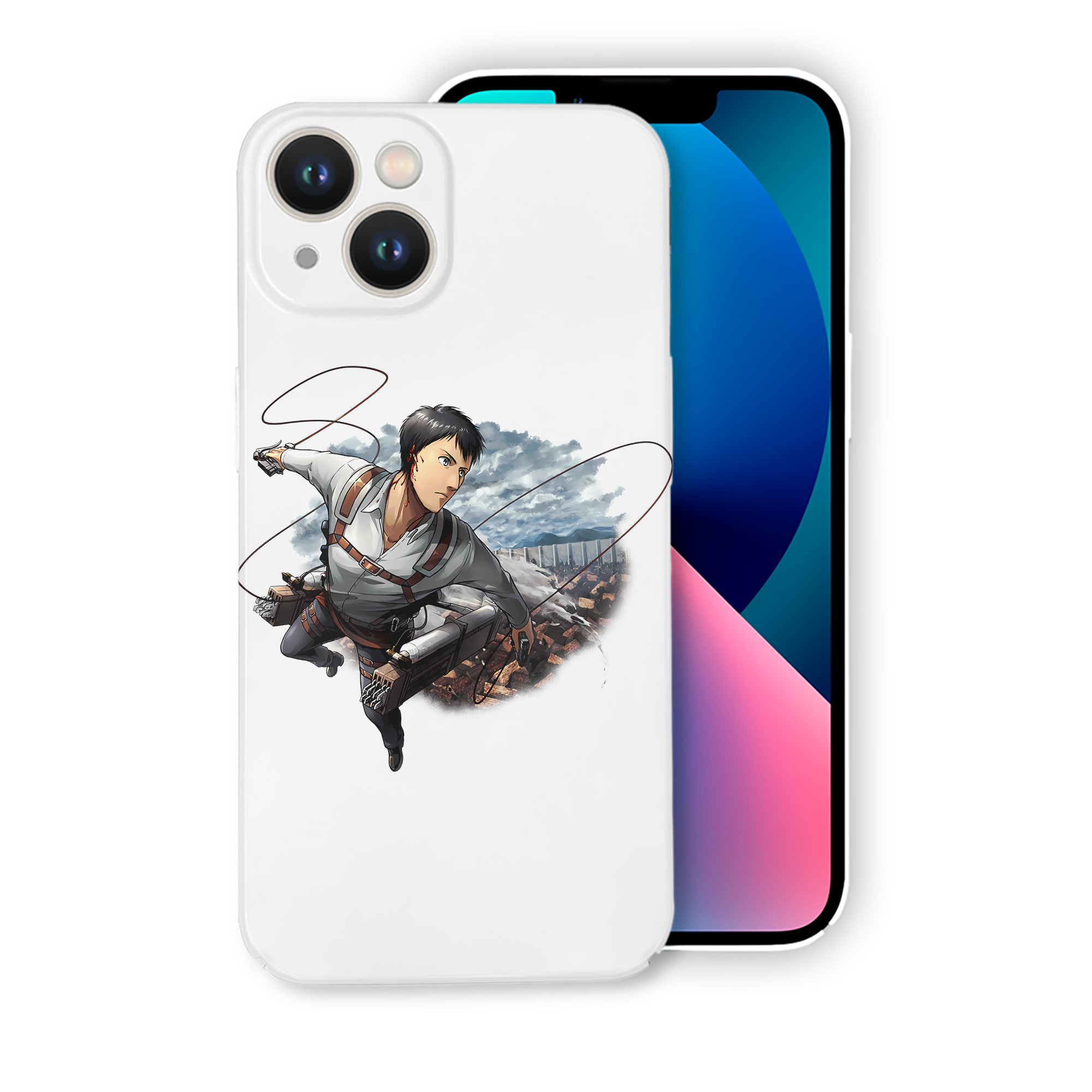 （画像用） 進撃の巨人 ベルトルト・フーバー Attack on Titan Bertholdt Hoover 【iPhone 14シリーズ対応】ハードケース